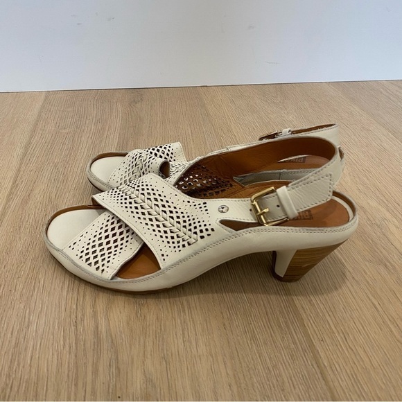 Pikolinos Womens Margarita White Slingbacks EUR 38 Medium (B, M) - Picture 4 of 6